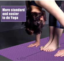Load image into Gallery viewer, Body Aligning Yoga Mat